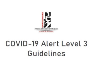 Guidelines for schools from PENZ for Level 3
