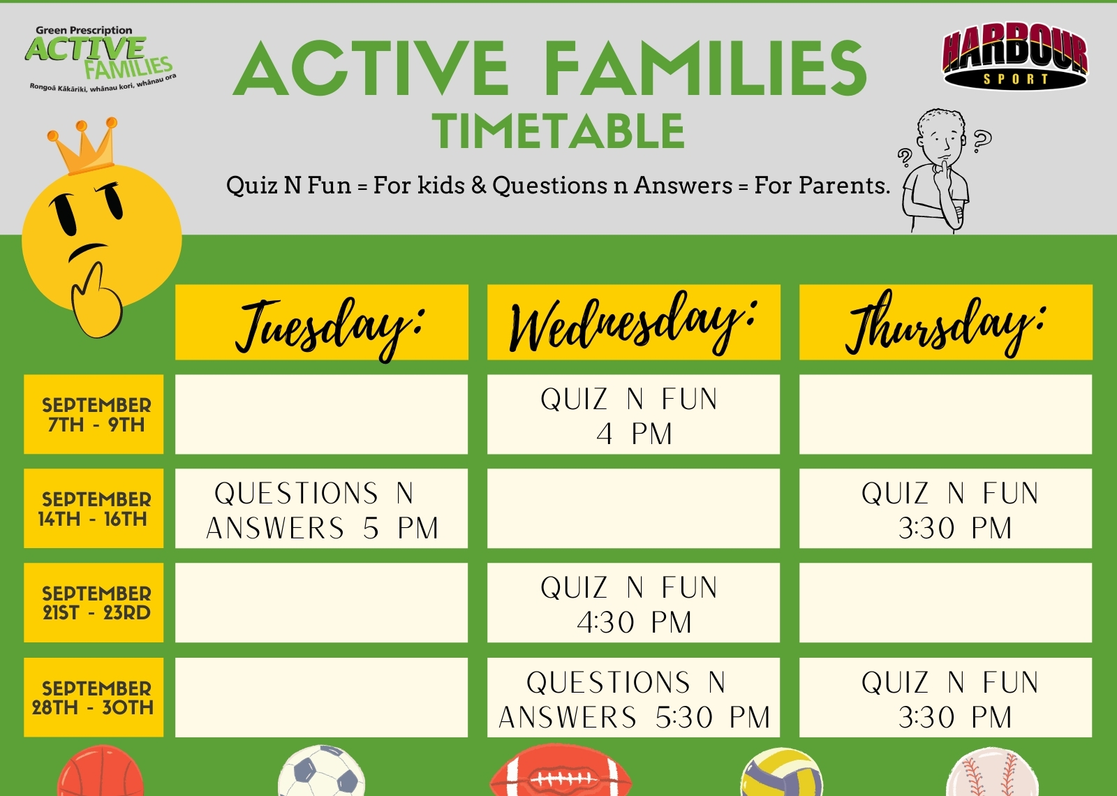 Copy of Copy of Questions & Answers + Quiz n Fun Sessions.