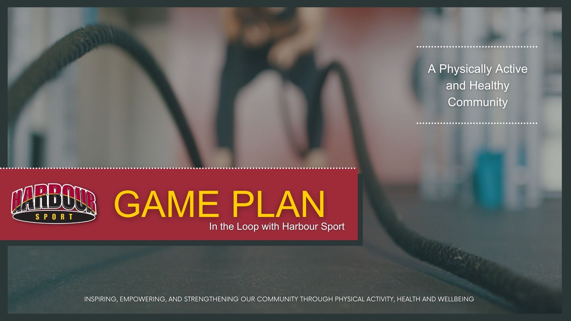 Game Plan Newsletter